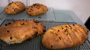 citrus and currant bread