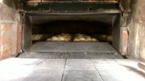 challot in the oven