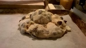 Apple, Raisin and Honey Challah